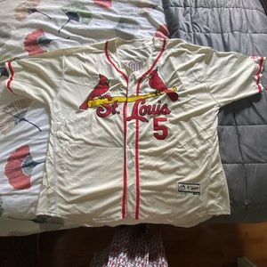 Albert Pujols #5 St. Louis Cardinals White Men’s Jersey